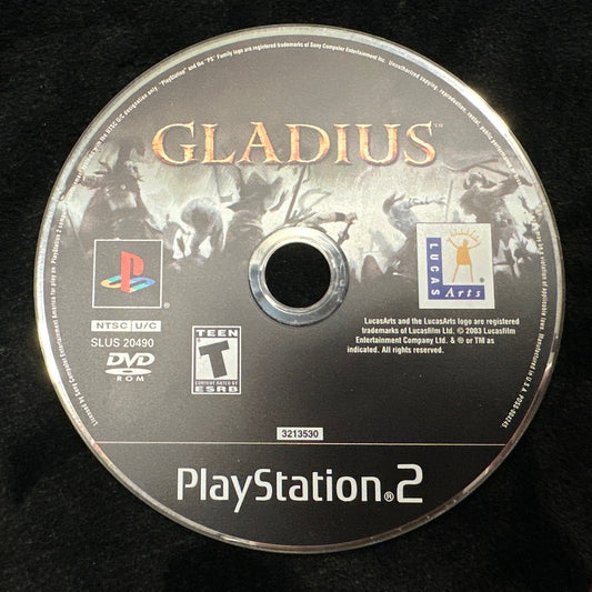 Gladius for PS2 (Loose Disc)