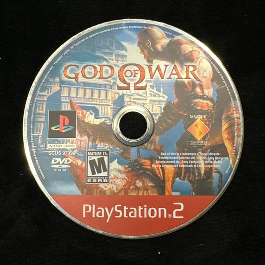 God of War [Greatest Hits] for PS2 (Loose Disc)