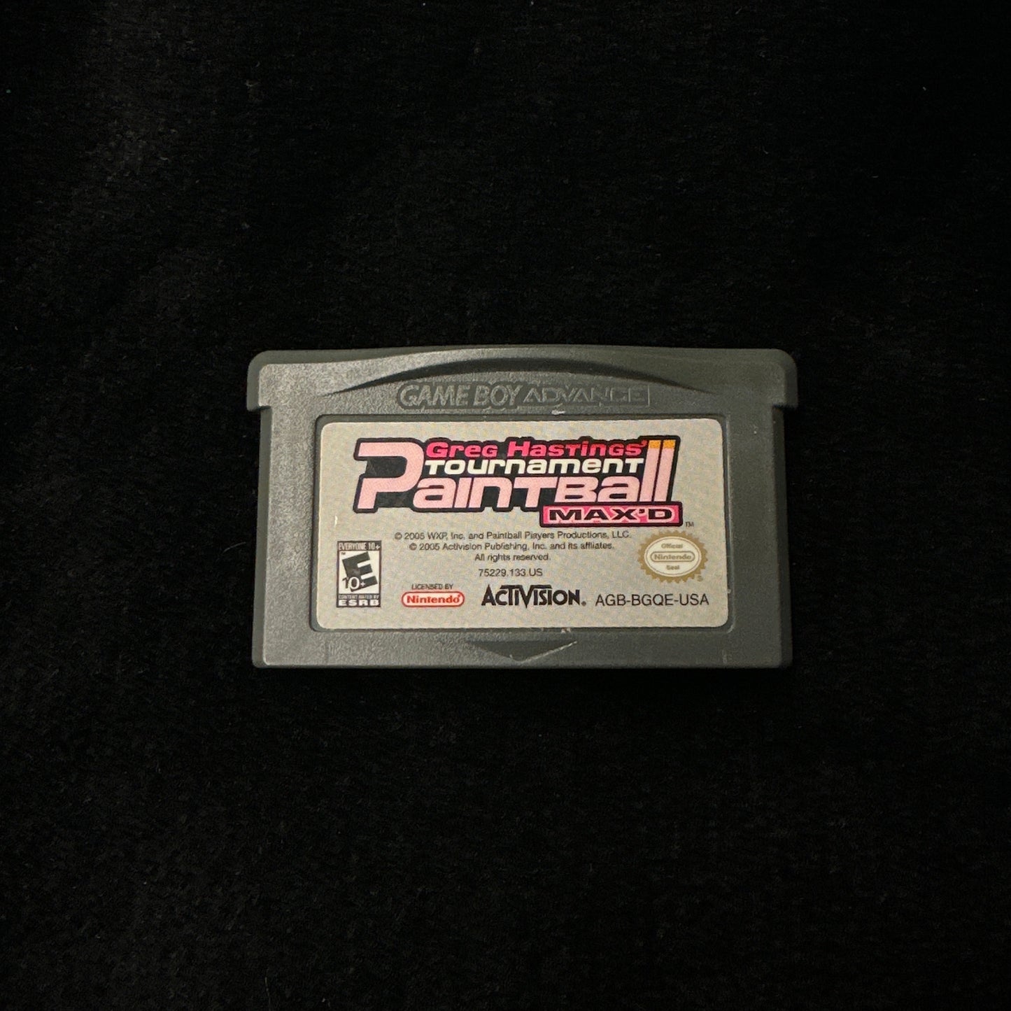 Greg Hastings Tournament Paintball Max’d for Game Boy Advance