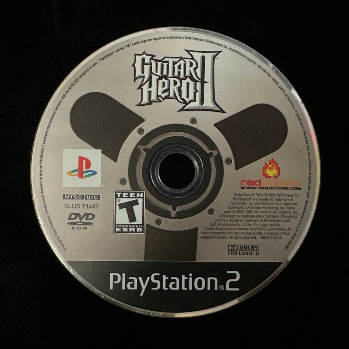Guitar Hero 2 for PS2 (loose disc)