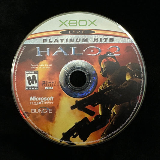 Halo 2 [Platinum Hits] for Xbox (loose disc)