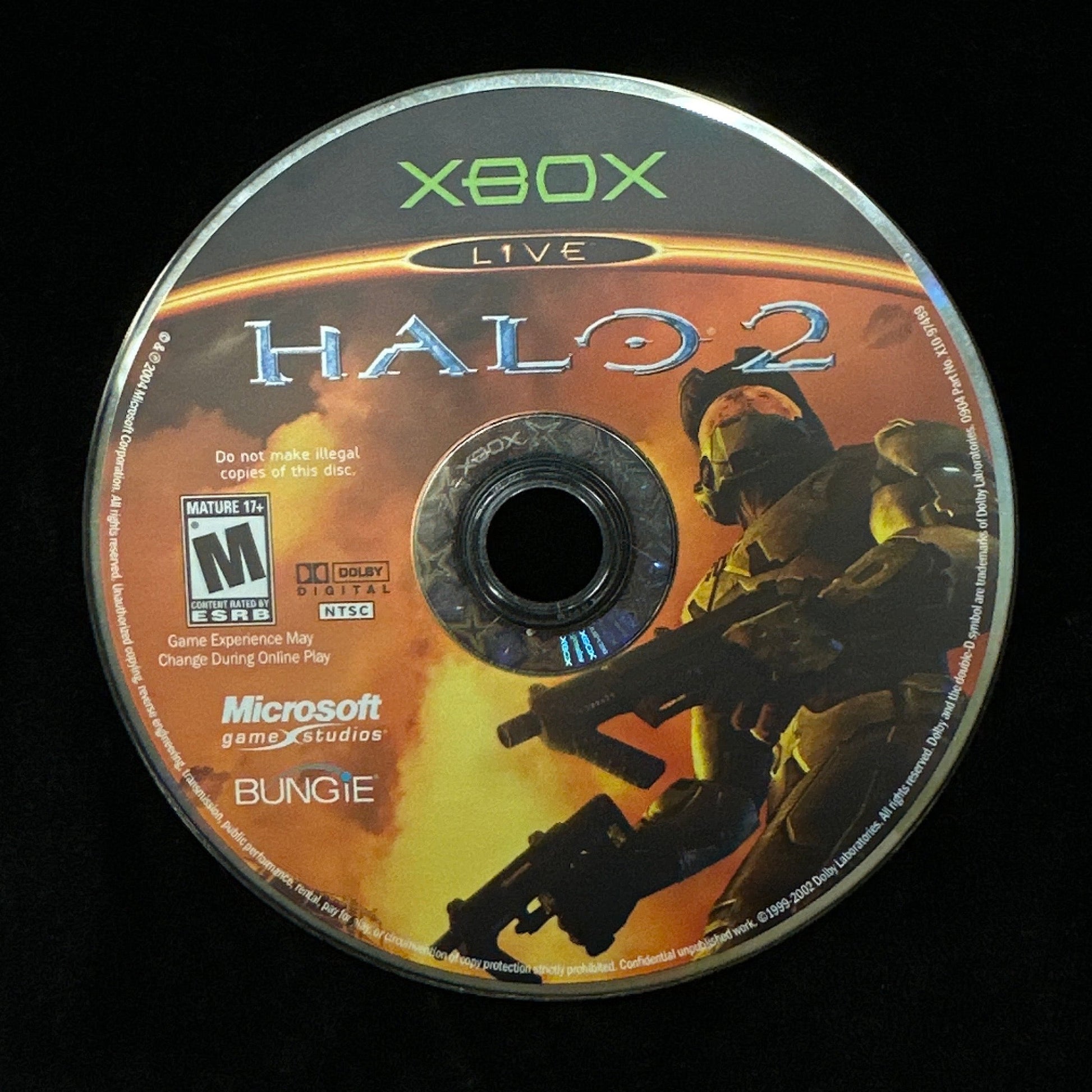 Halo 2 for Xbox (loose disc)