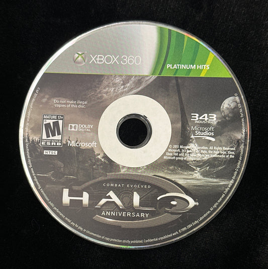 Halo Combat Evolved Anniversary [Platinum Hits] for Xbox 360 (loose disc)