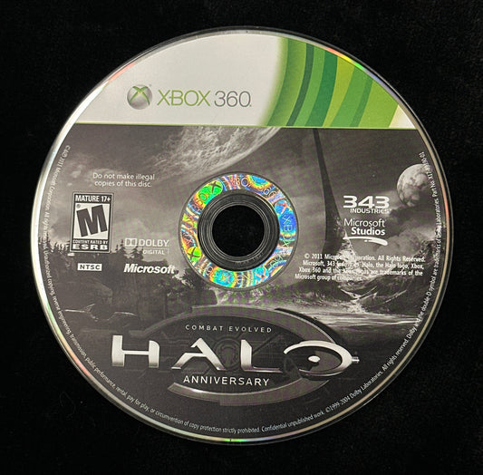 Halo Combat Evolved Anniversary for Xbox 360 (loose disc)
