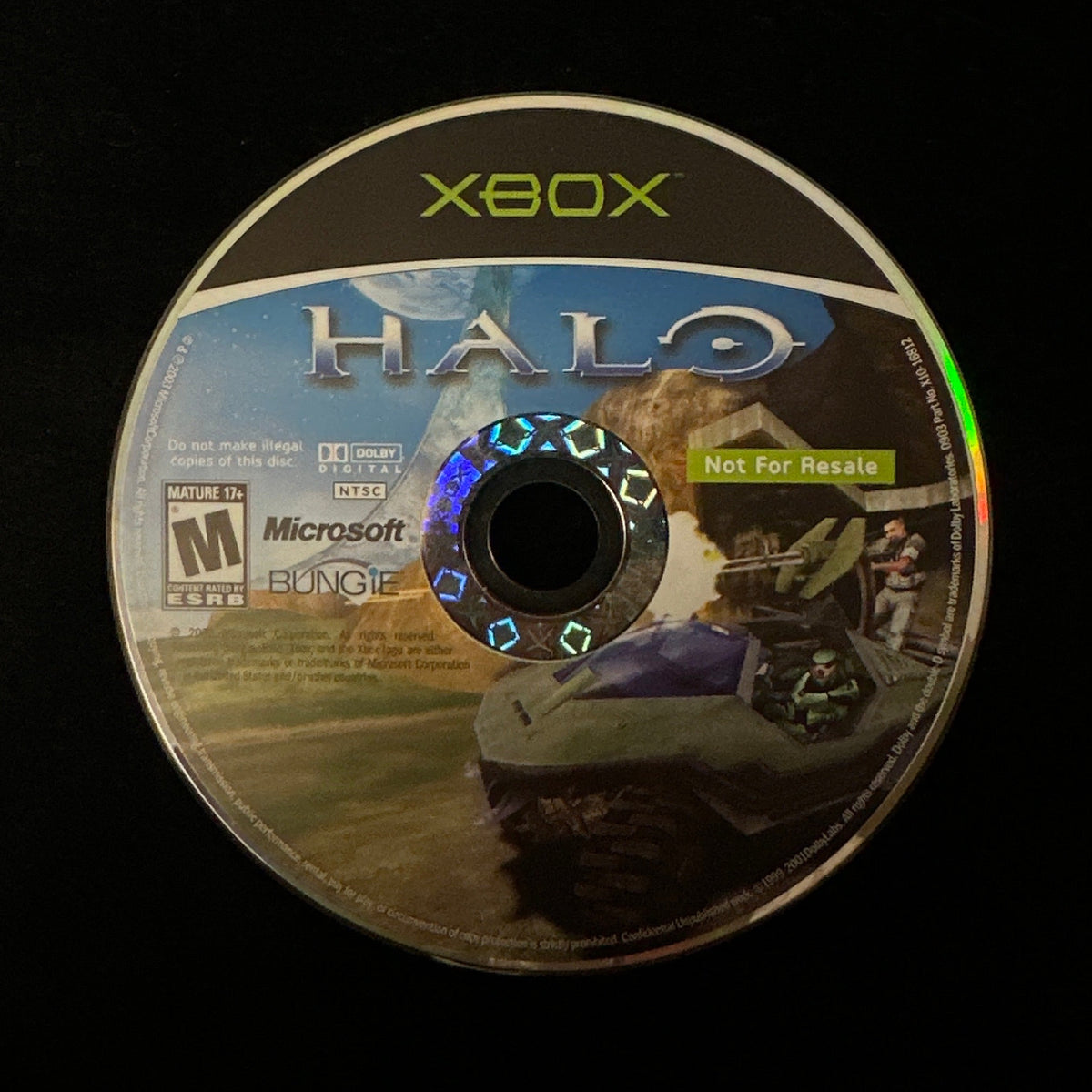 Halo Combat Evolved [Not for Resale] for Xbox (loose disc)