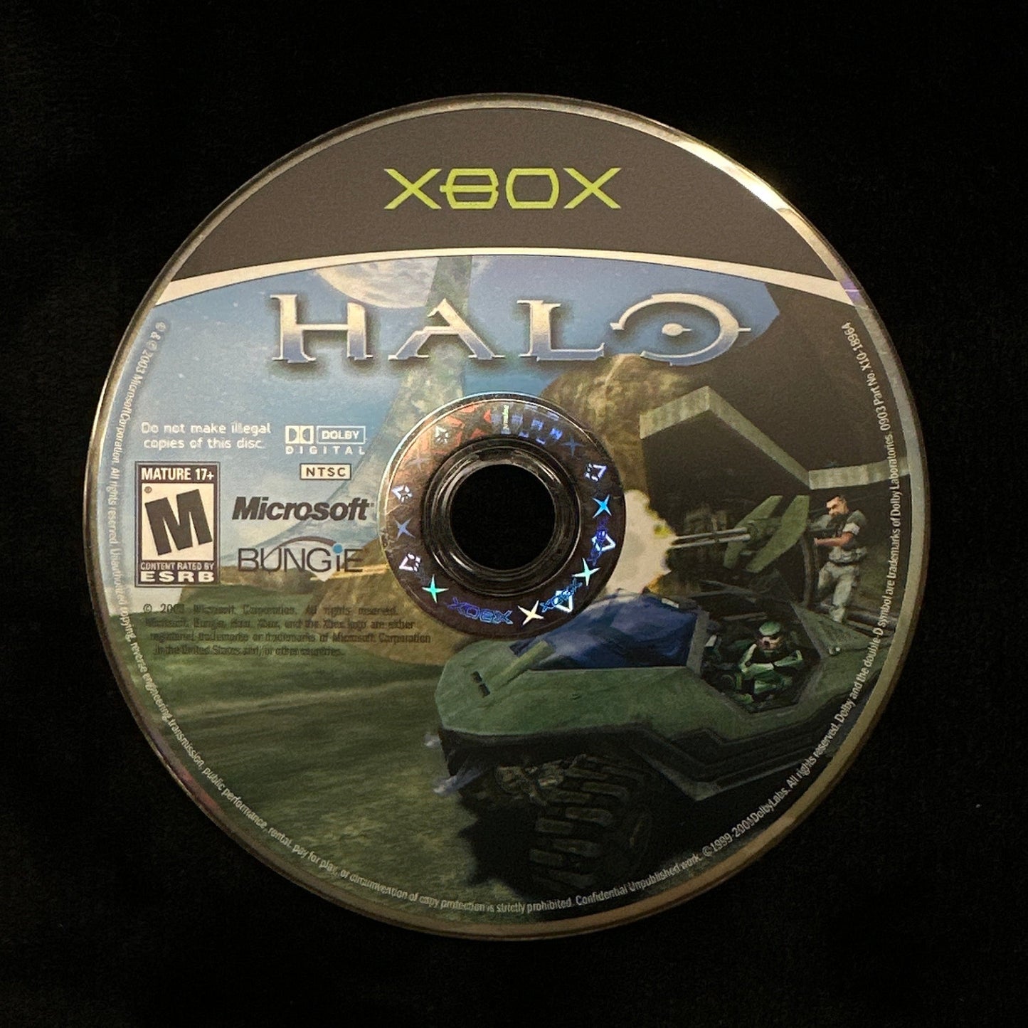 Halo Combat Evolved for Xbox (loose disc)