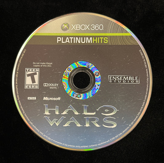 Halo Wars (Platinum Hits) for Xbox 360 (Loose disc)