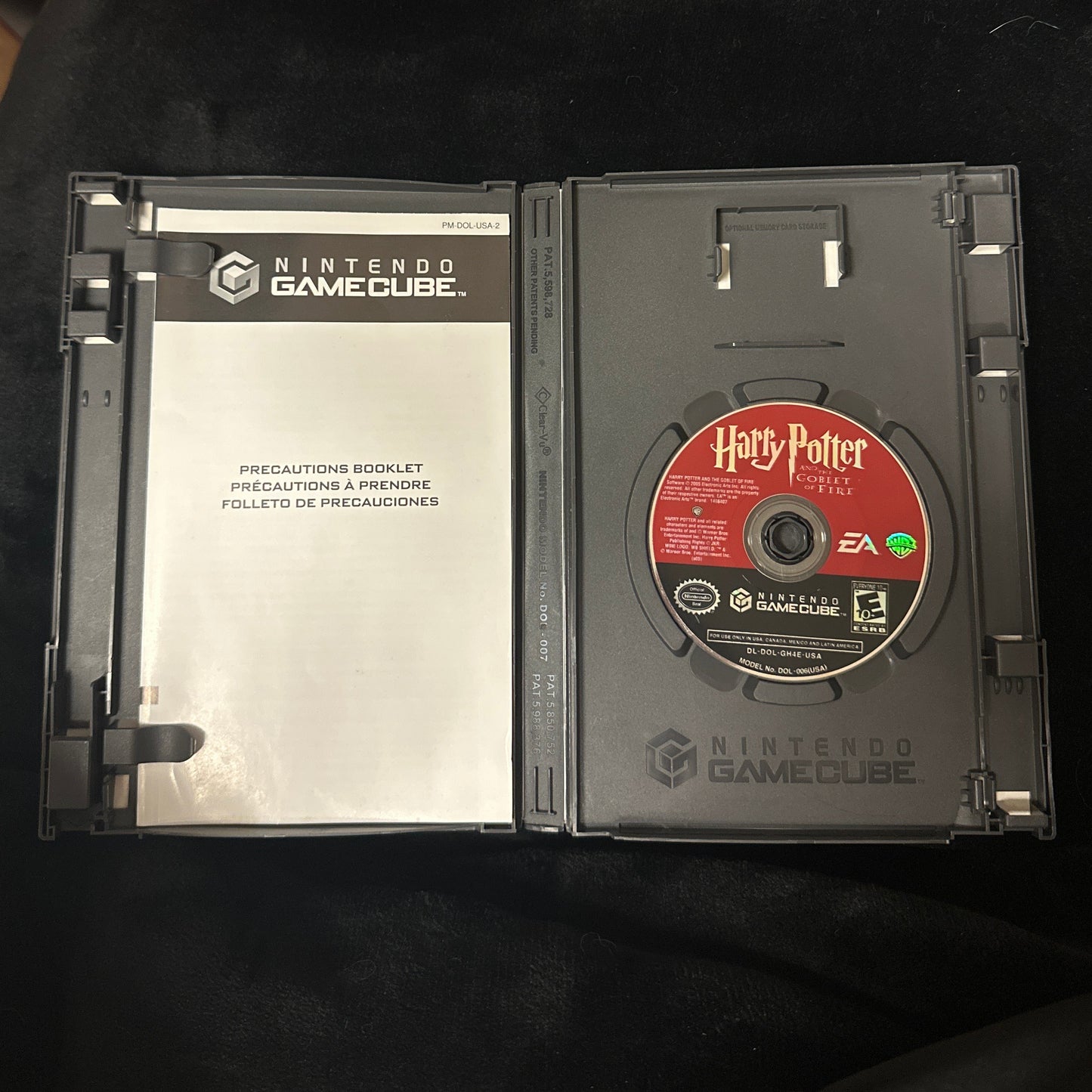 Game case and disc