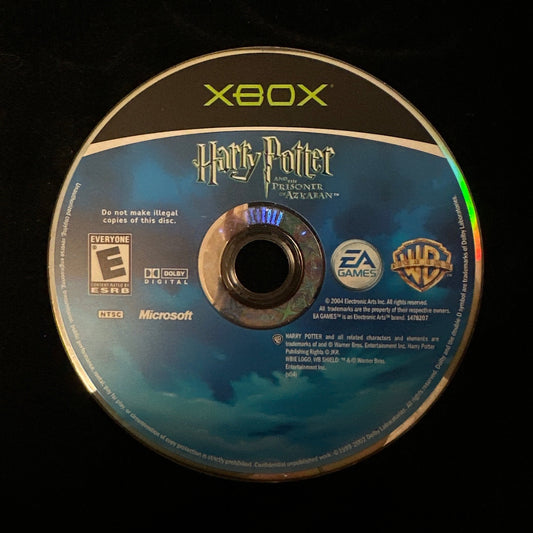 Harry Potter and the Prisoner of Azkaban for Xbox (loose disc)