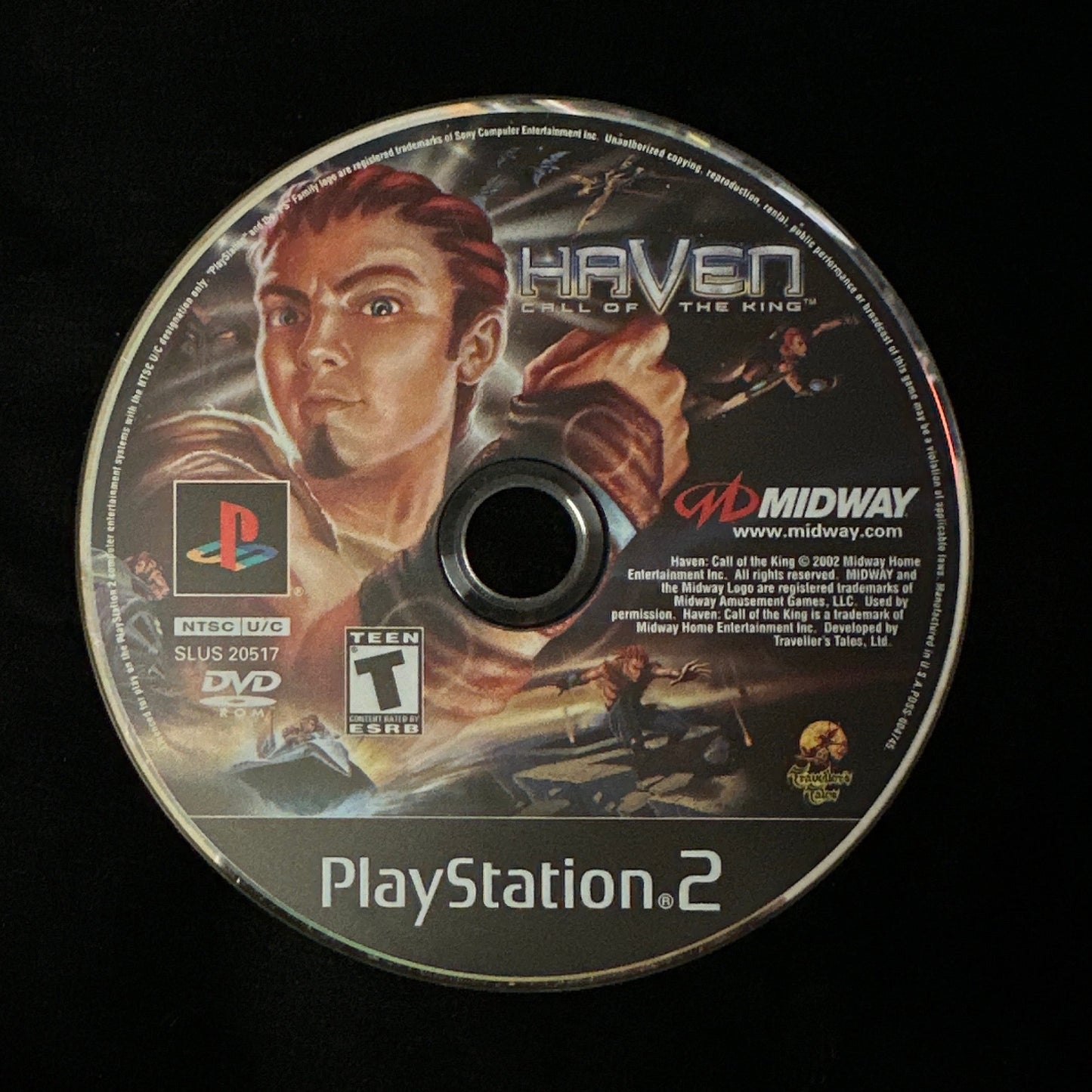 Haven Call of the King for PlayStation 2 (loose disc)