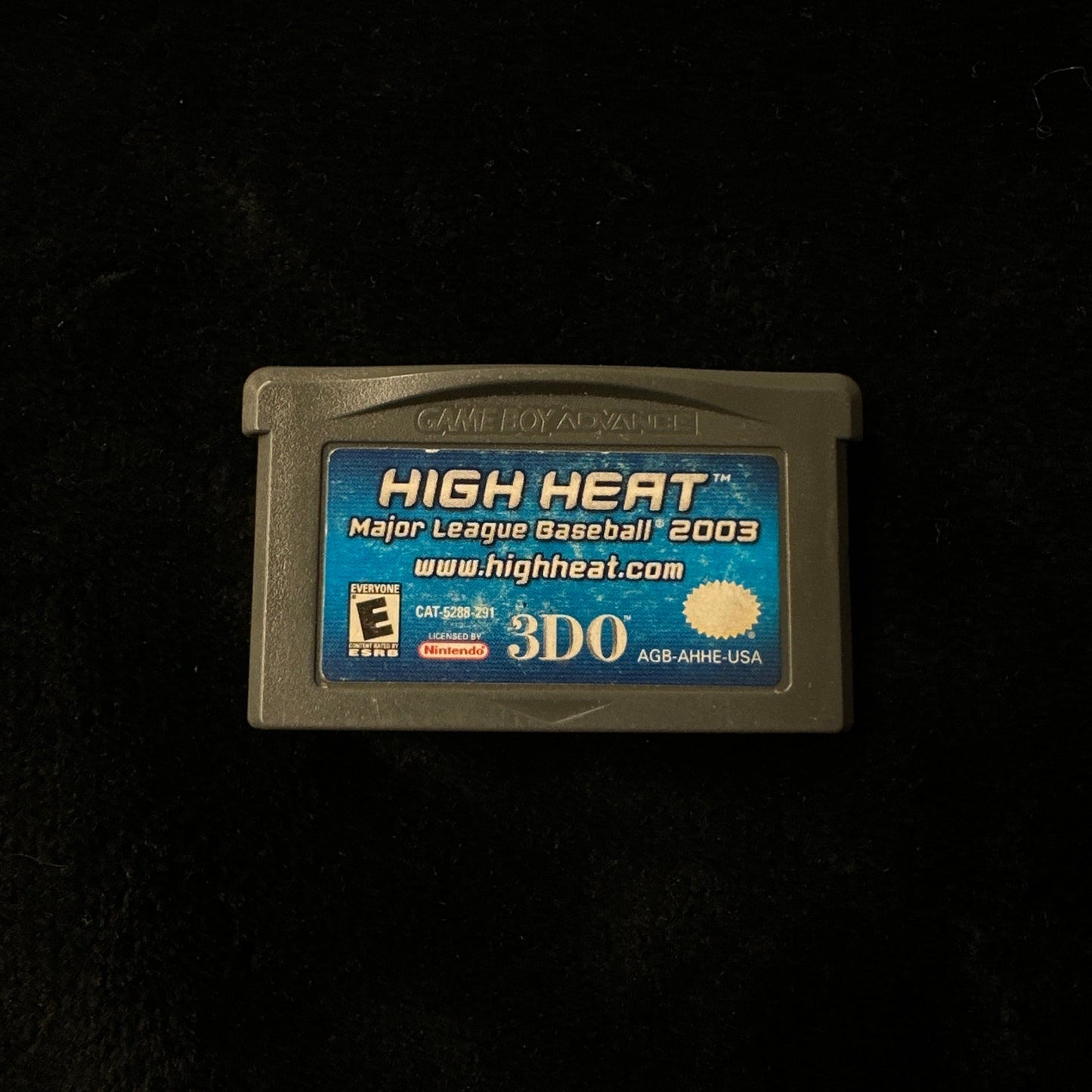 High Heat Major League Baseball 2003 for Game Boy Advance