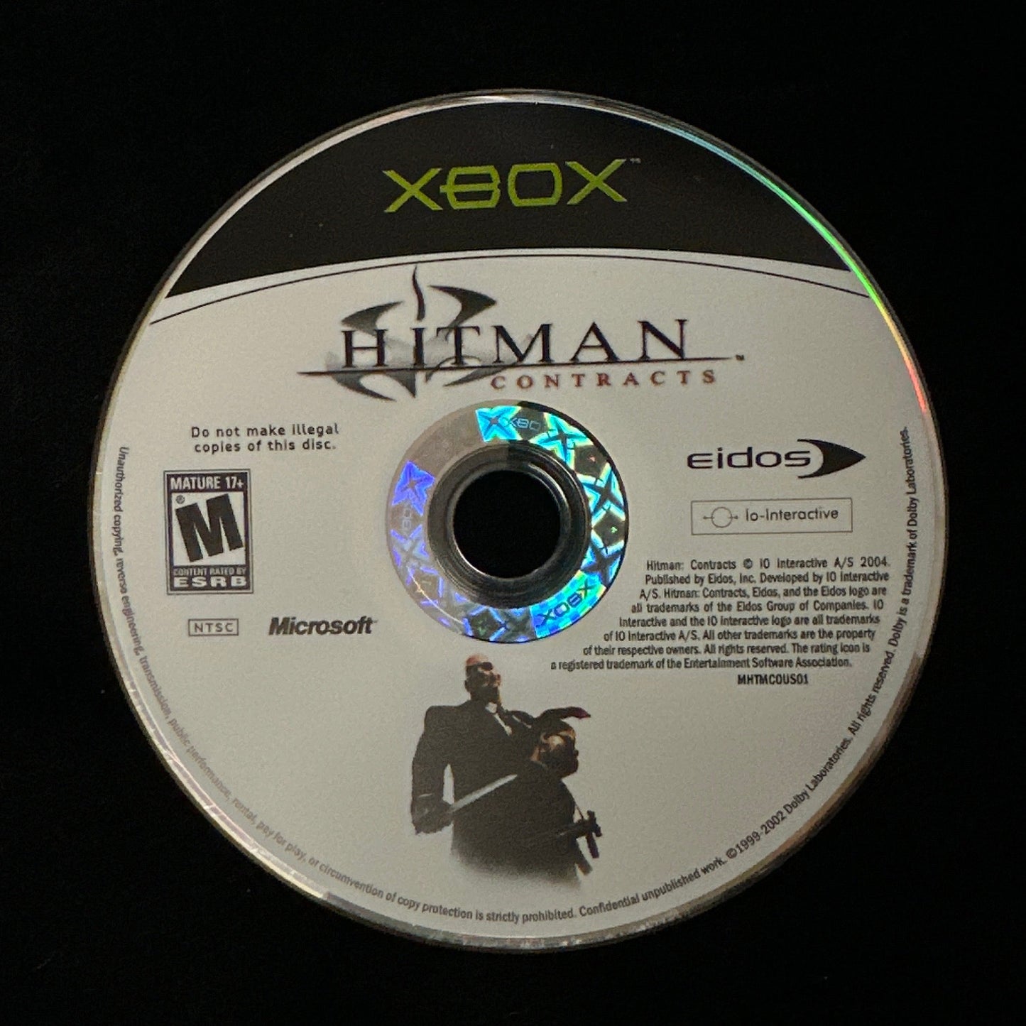 Hitman Contracts for Xbox (loose disc)