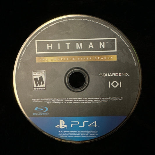 Hitman the Complete First Season for PS4 (loose disc)