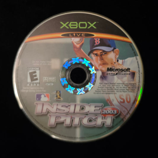 Inside Pitch 2003 for Xbox (loose disc)