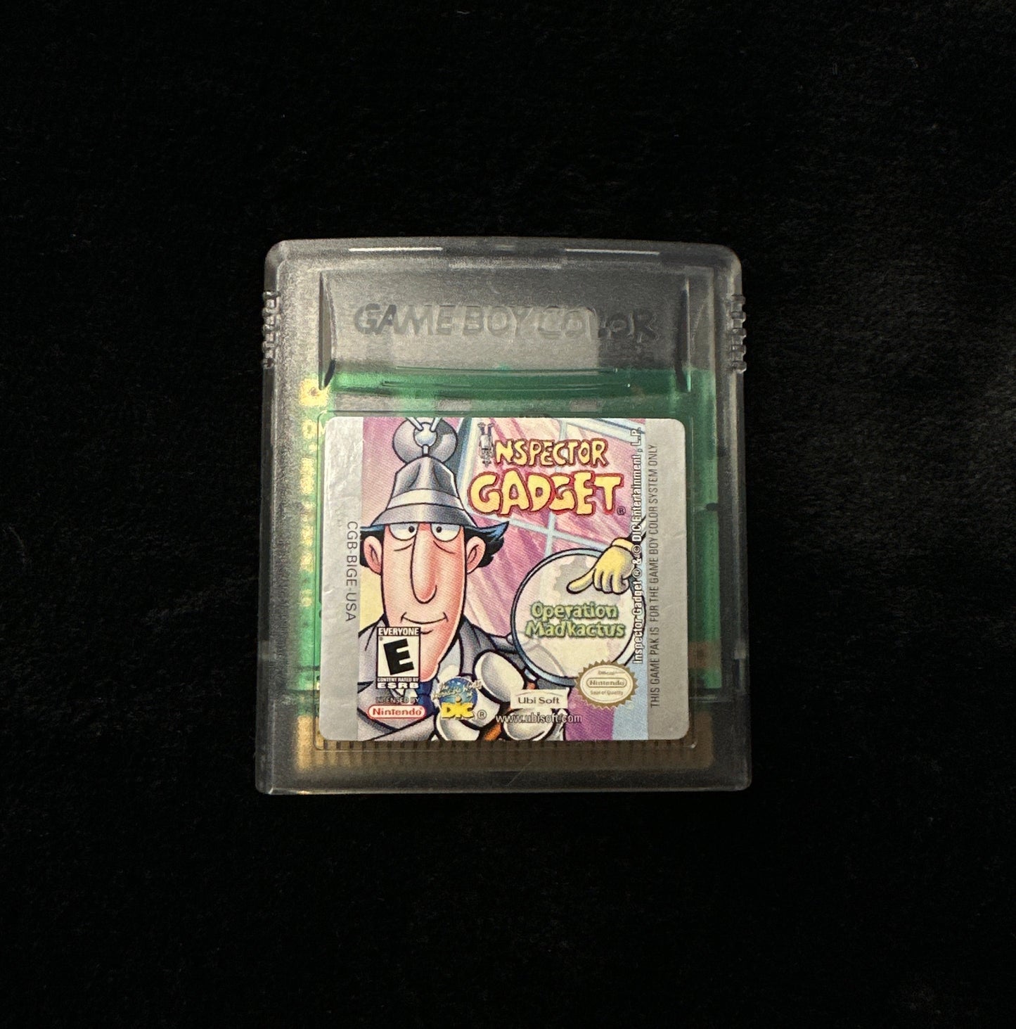 Inspector Gadget Operation Madkactus for Game Boy Color