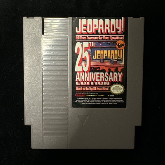 Jeopardy 25th Anniversary Edition for NES