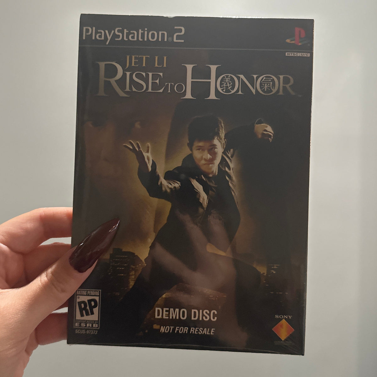 Jet Li Rise of Honor Demo Disc [Not For Resale] for PS2 (SEALED)