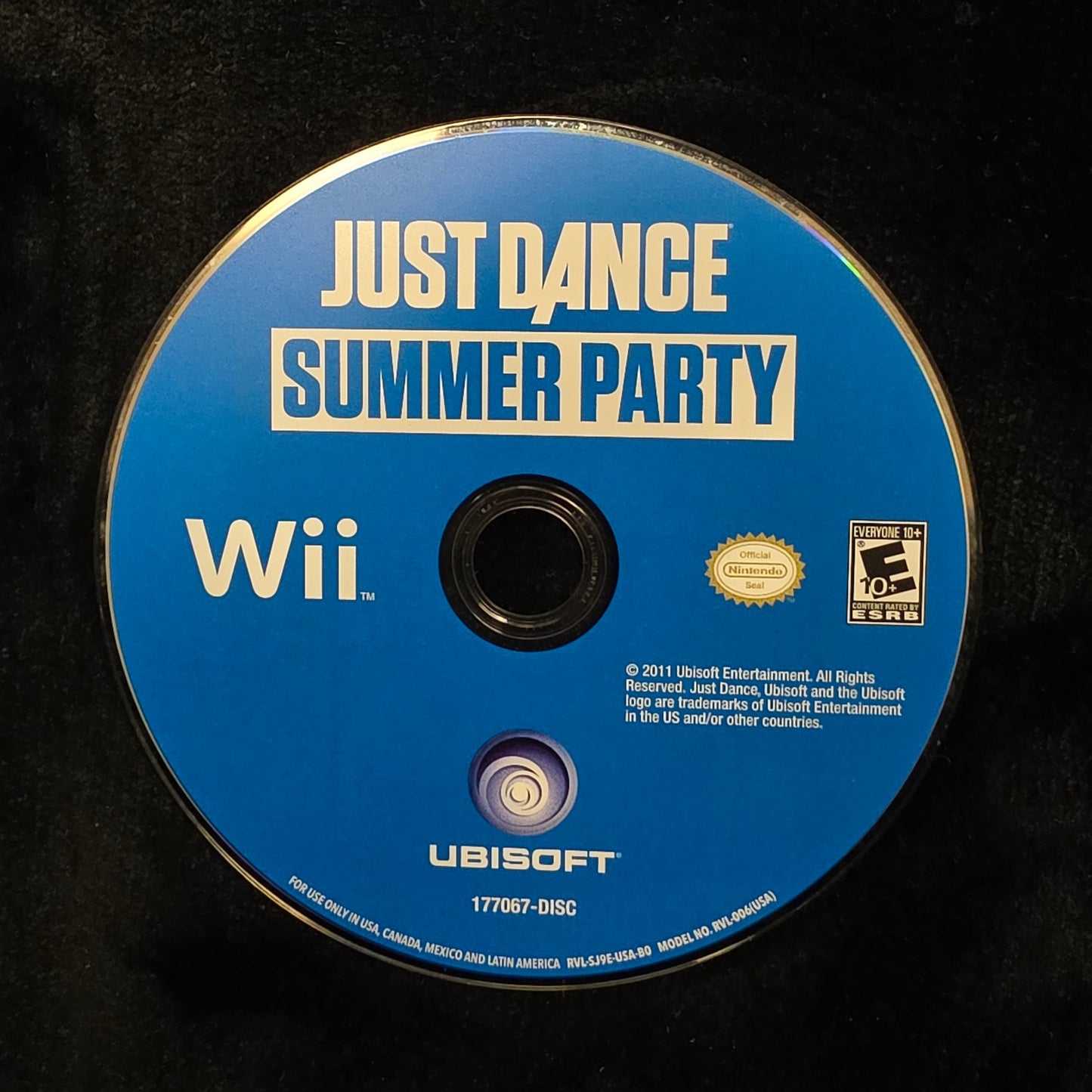 Just Dance Summer Party for Wii (loose disc)