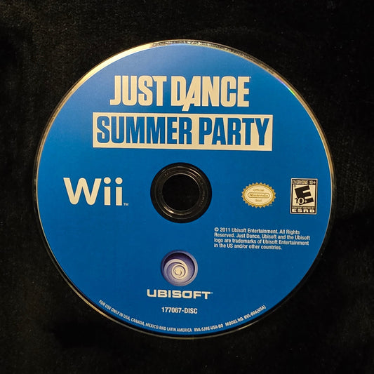 Just Dance Summer Party for Wii (loose disc)
