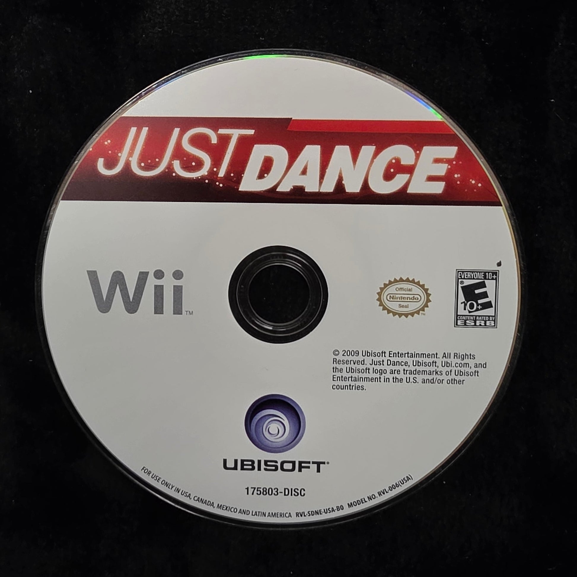 Just Dance for Wii (loose disc)