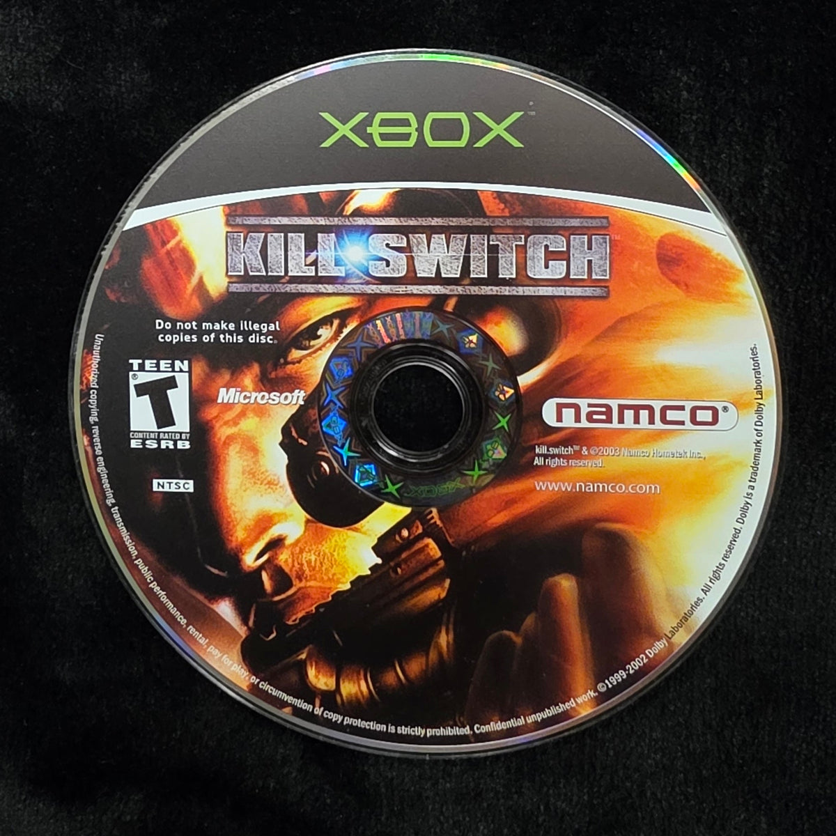 Killswitch for Xbox (loose disc)