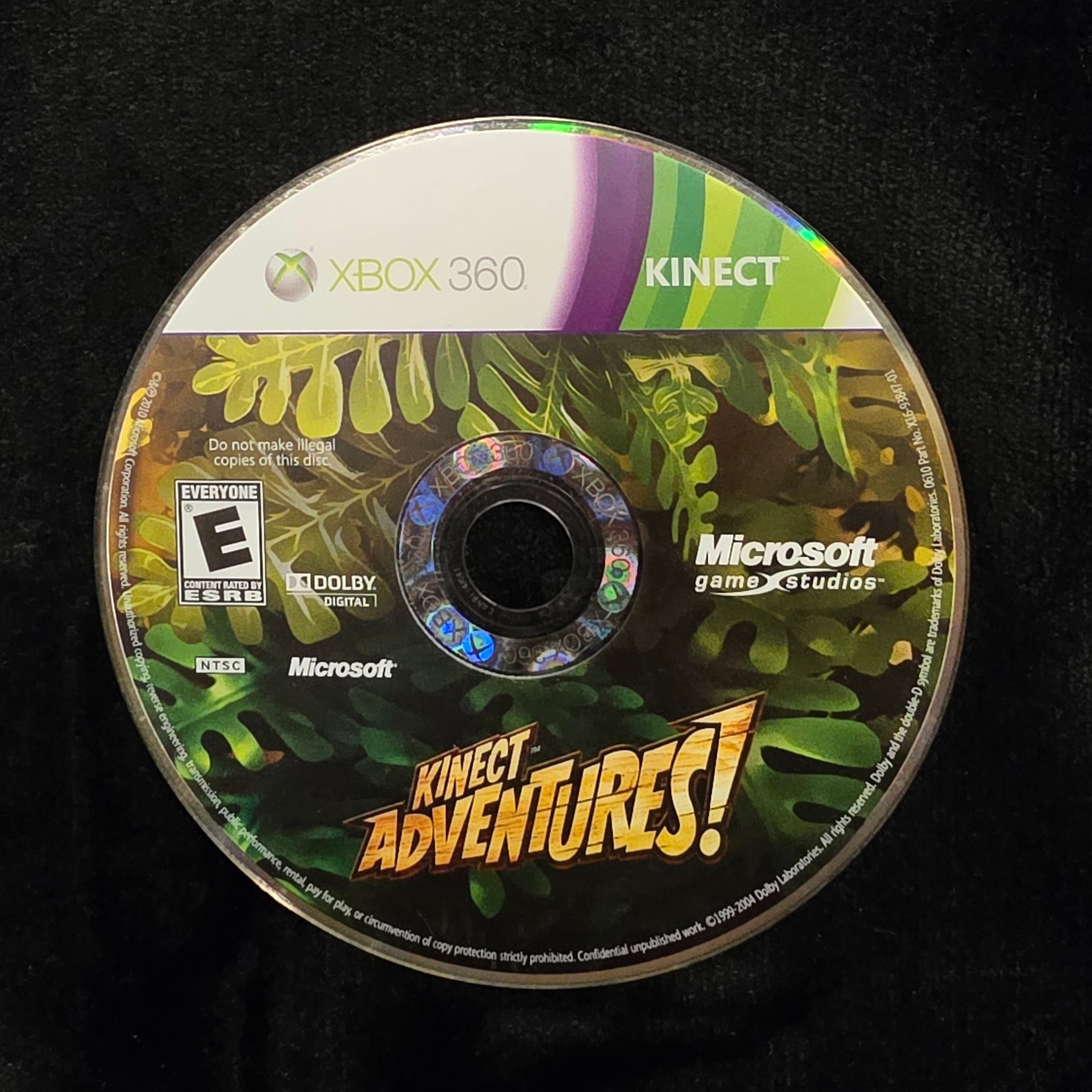 Kinect Adventures for Xbox 360 (loose disc)