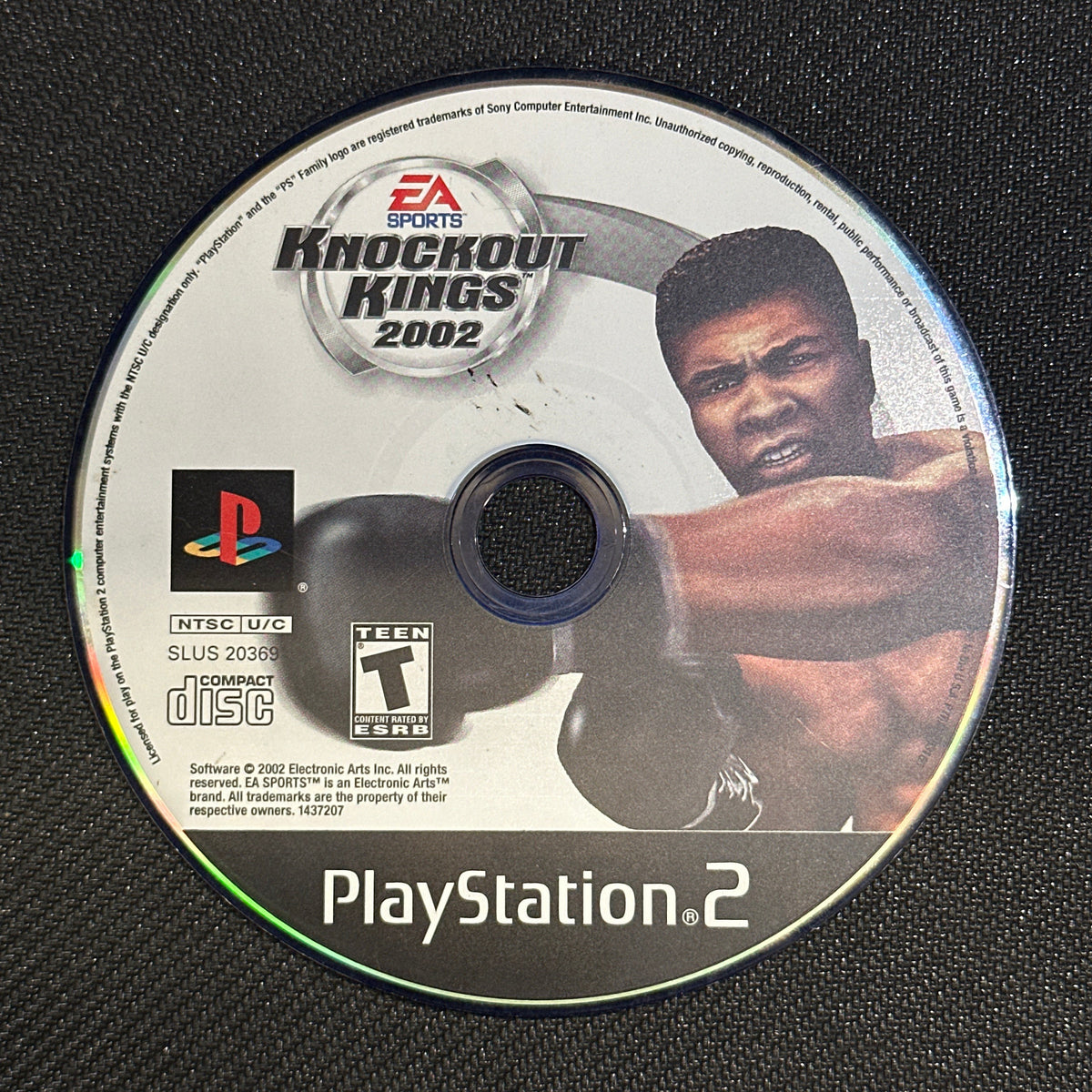 Knockout Kings 2002 for PlayStation 2 (Loose Disc)