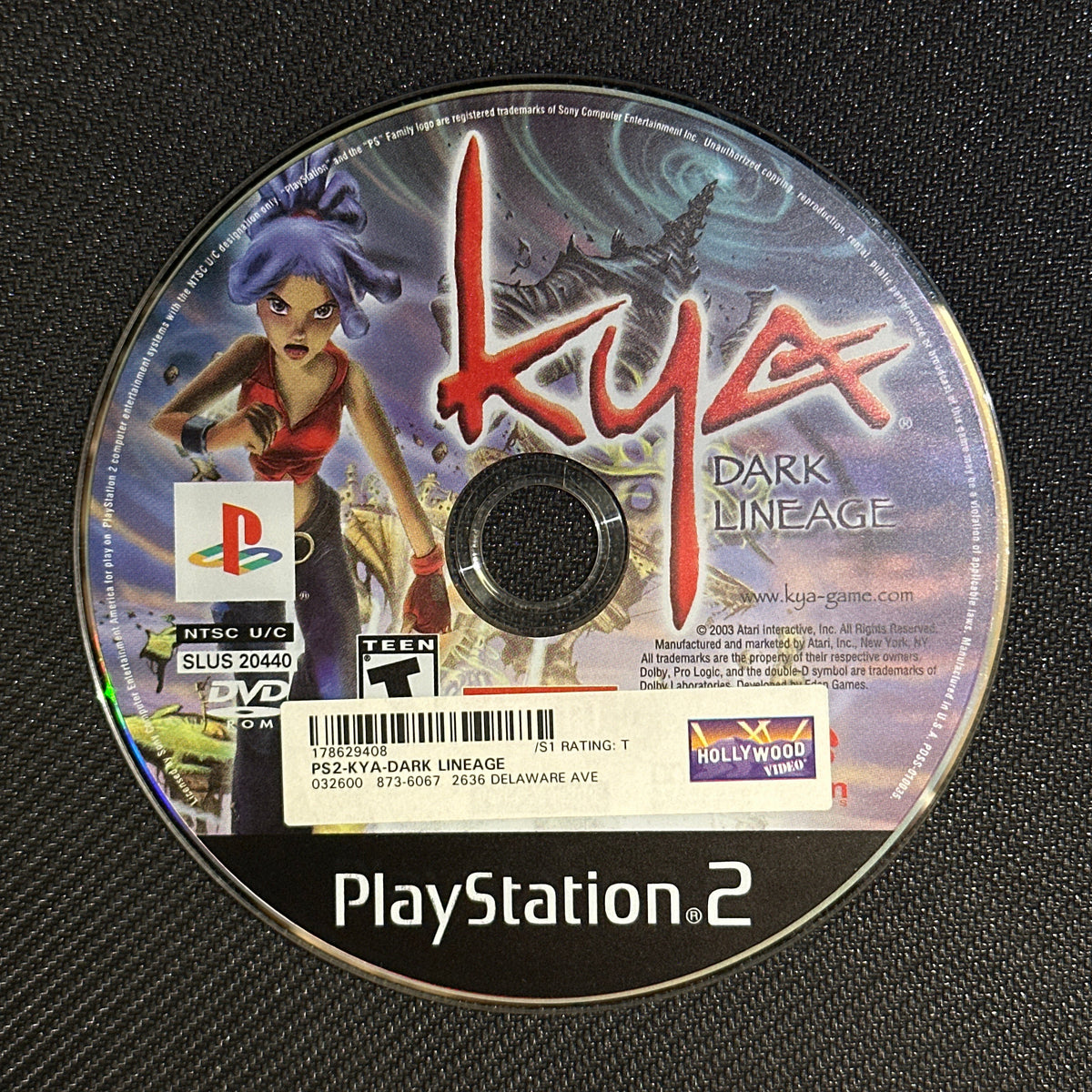 Kya Dark Lineage for PlayStation 2 (Loose Disc)