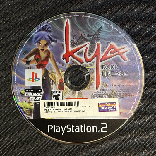 Kya Dark Lineage for PlayStation 2 (Loose Disc)