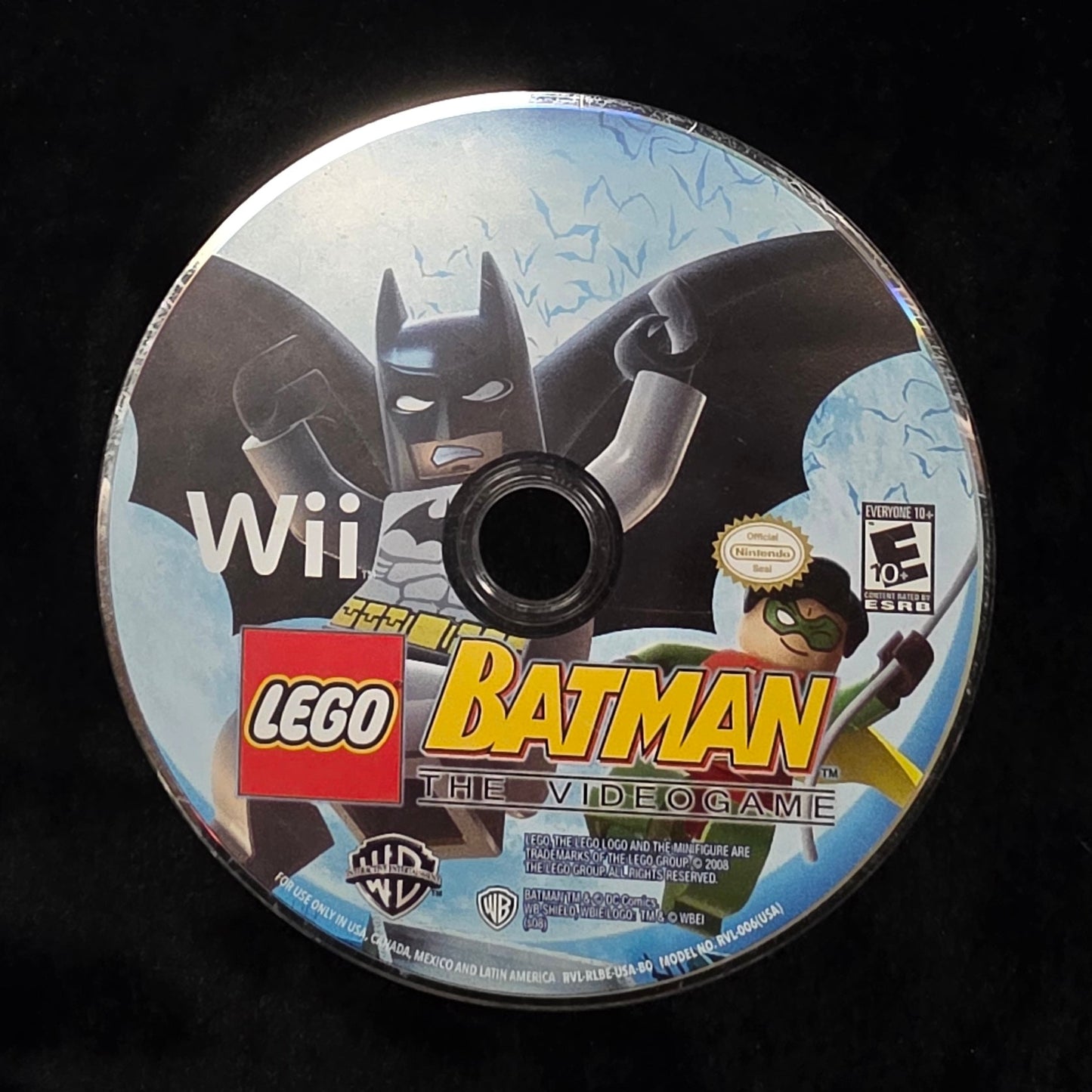 LEGO Batman the Videogame for Wii (loose disc)