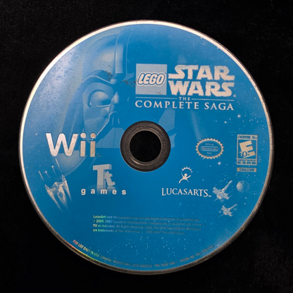 LEGO Star Wars the Complete Saga for Wii (loose disc)