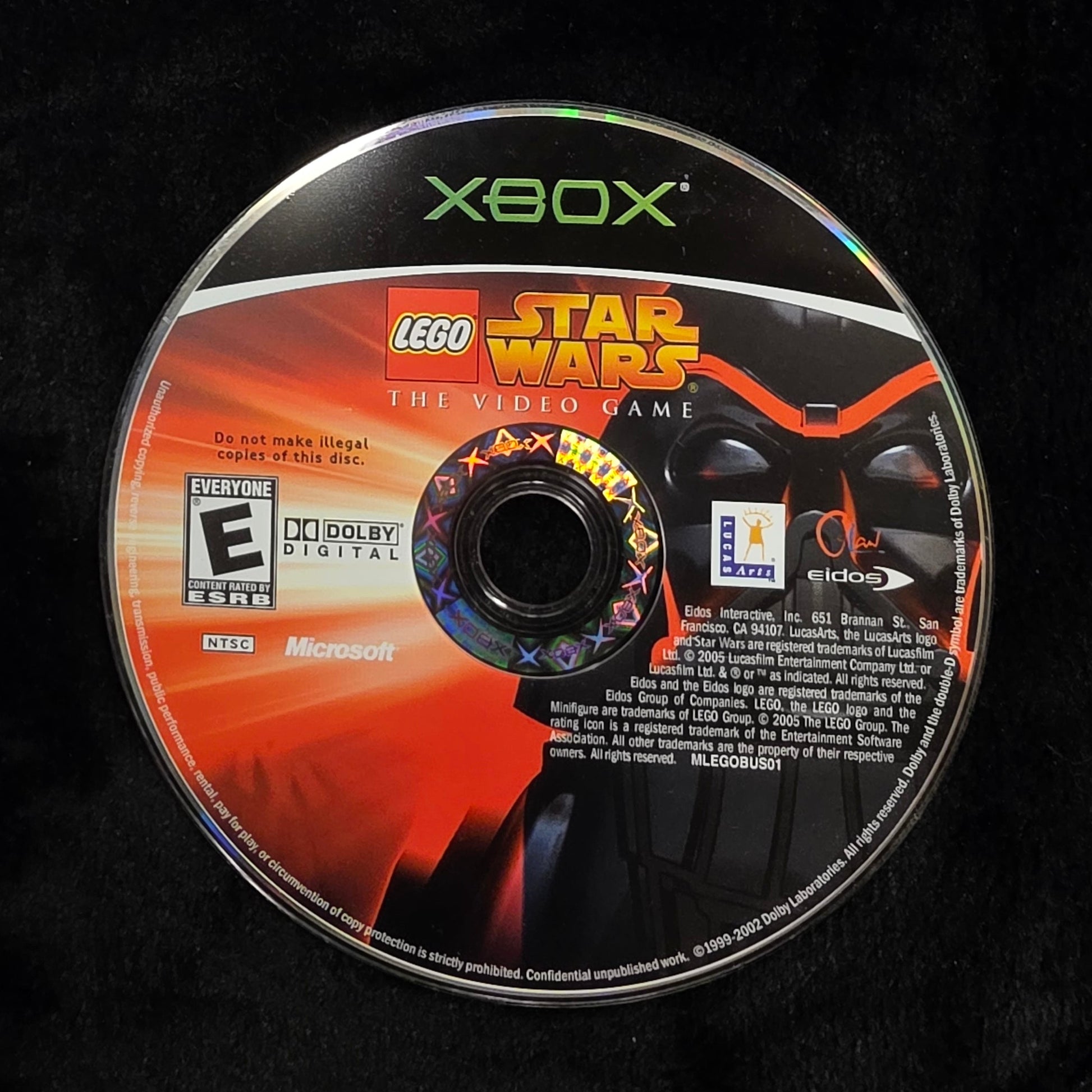 LEGO Star Wars the Video Game for Xbox (loose disc)