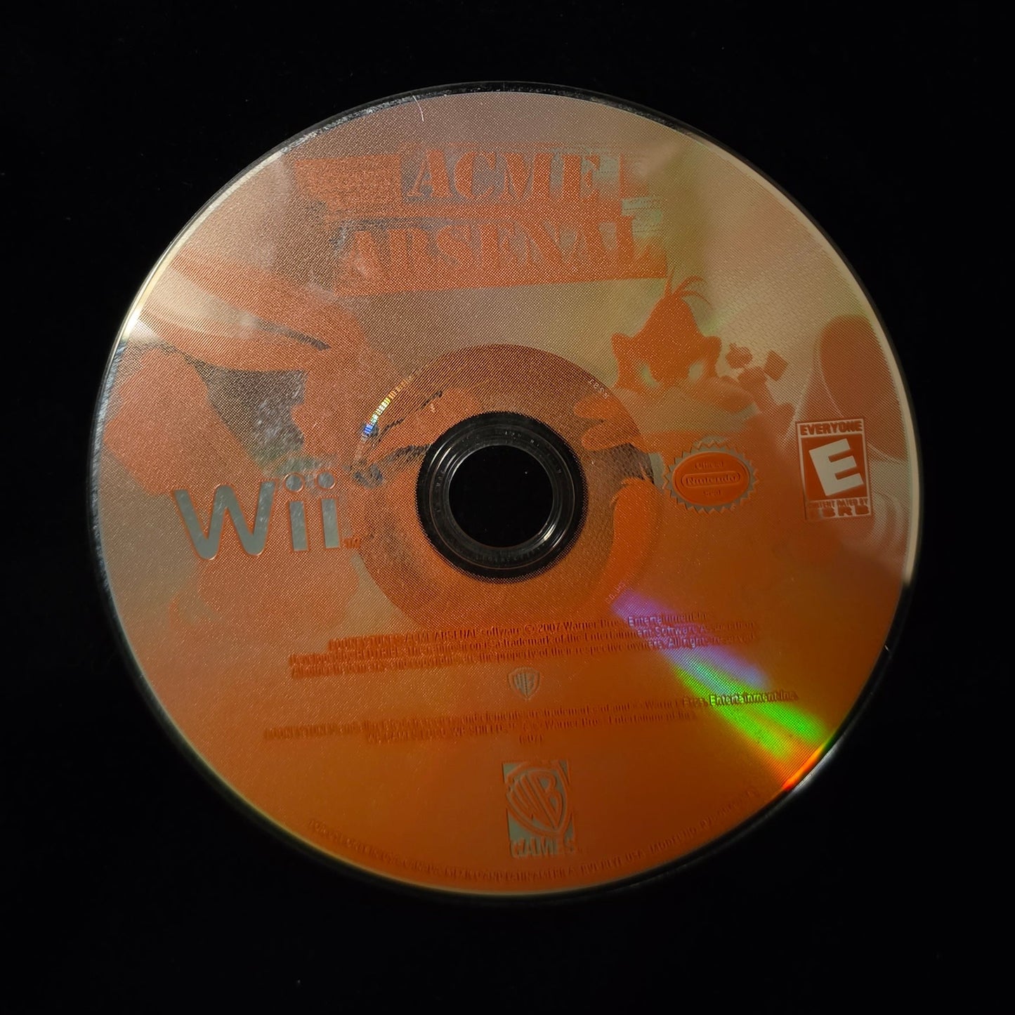 Looney Toons ACME Arsenal for Wii (loose disc)