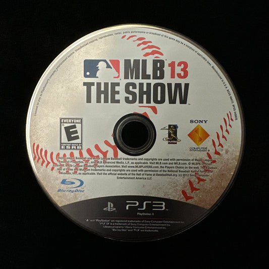 MLB 13 The Show for PS3 (loose disc)