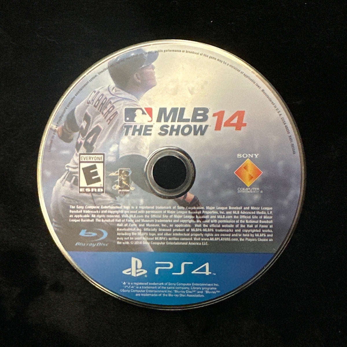 MLB the Show 14 for PS4 loose disc