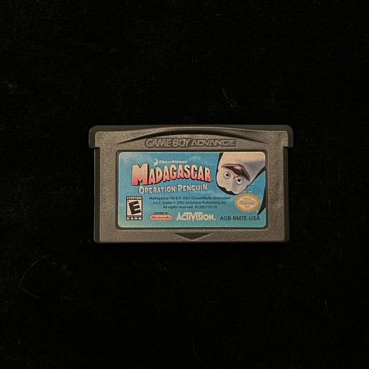 game cartridge on a black background