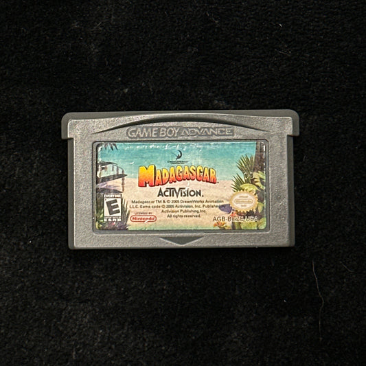 Game cartridge on a black background