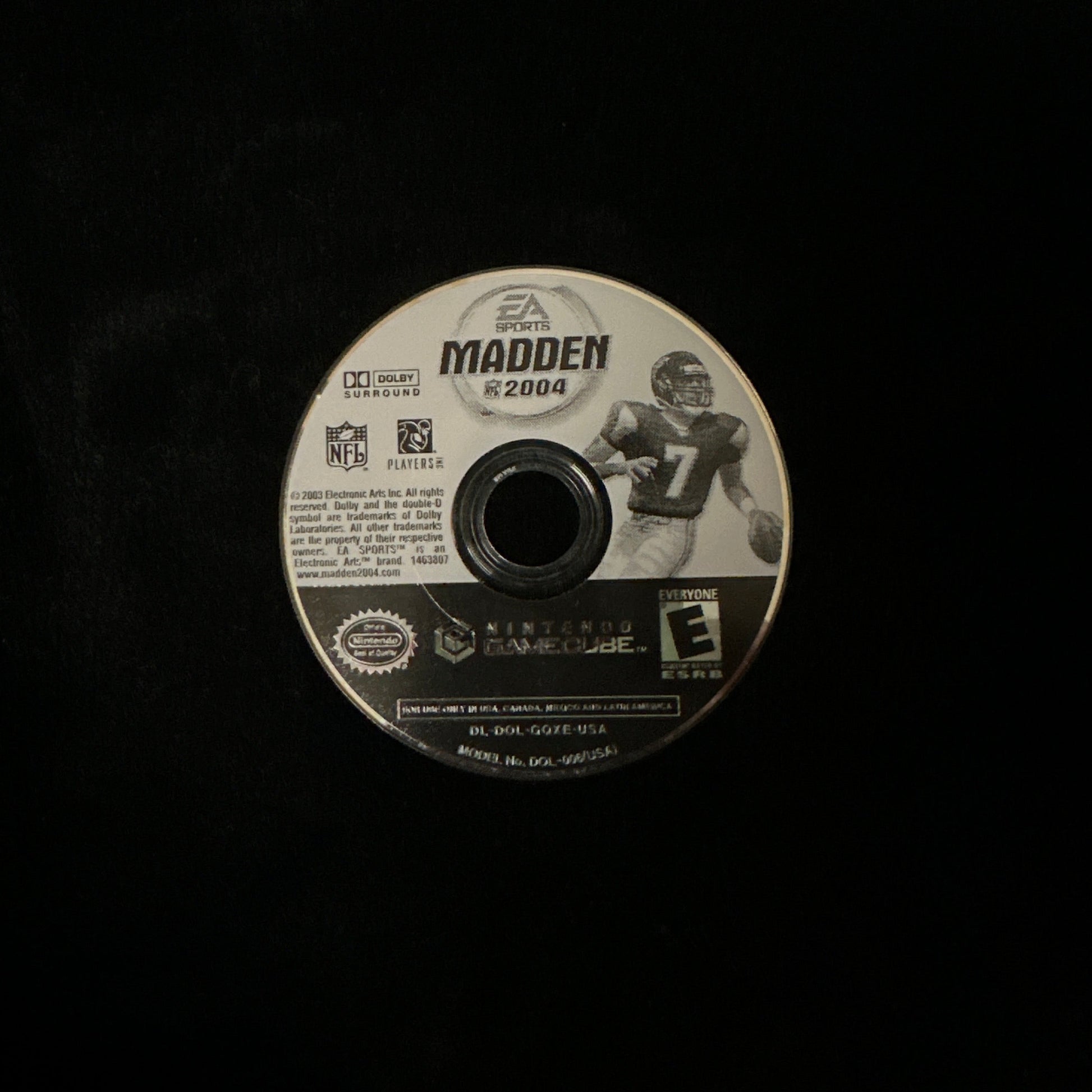 Madden 2004 for Nintendo GameCube (loose disc) 