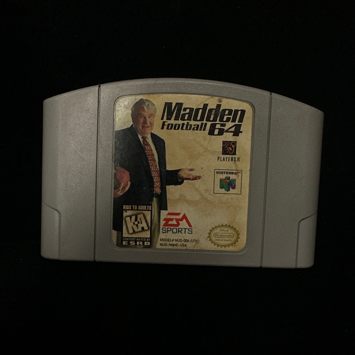 Madden 64 Football for Nintendo 64 Game pak