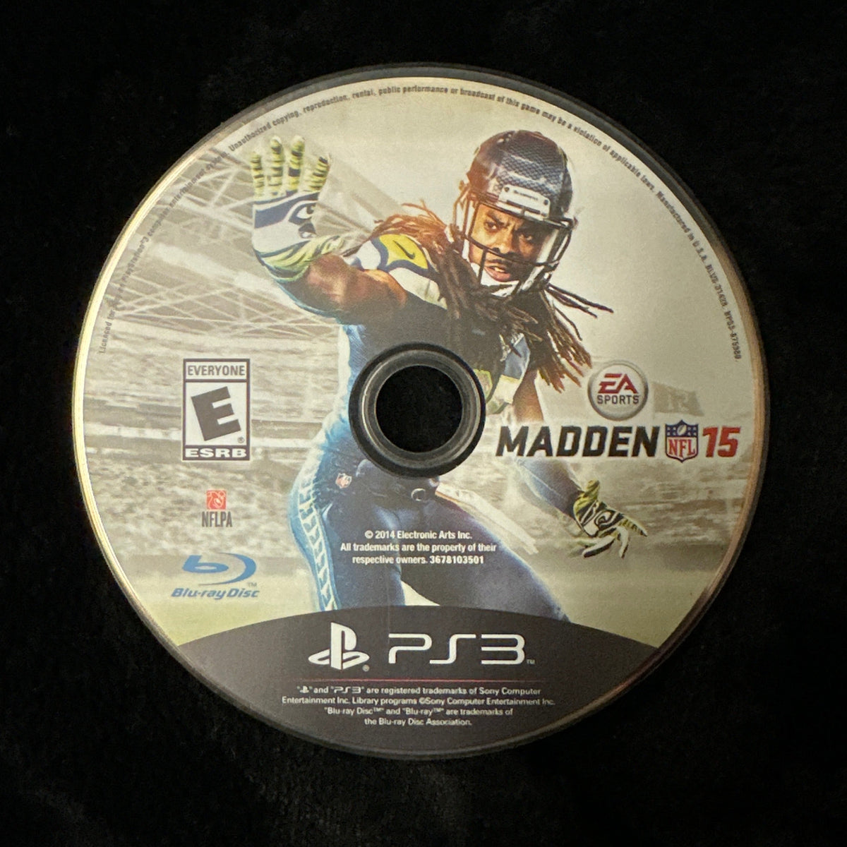 Madden NFL 15 for PS3 (loose disc)