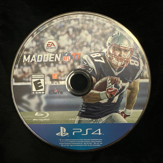Madden NFL 17 for PS4 (loose disc)