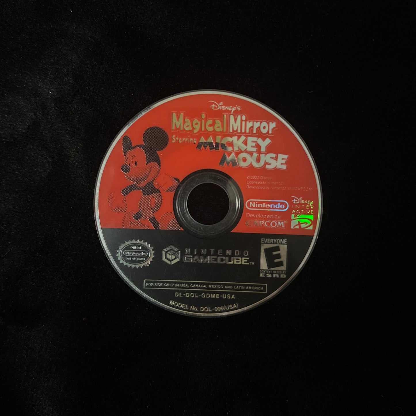 Disney’s Magical Mirror starring Mickey Mouse for GameCube (loose disc)