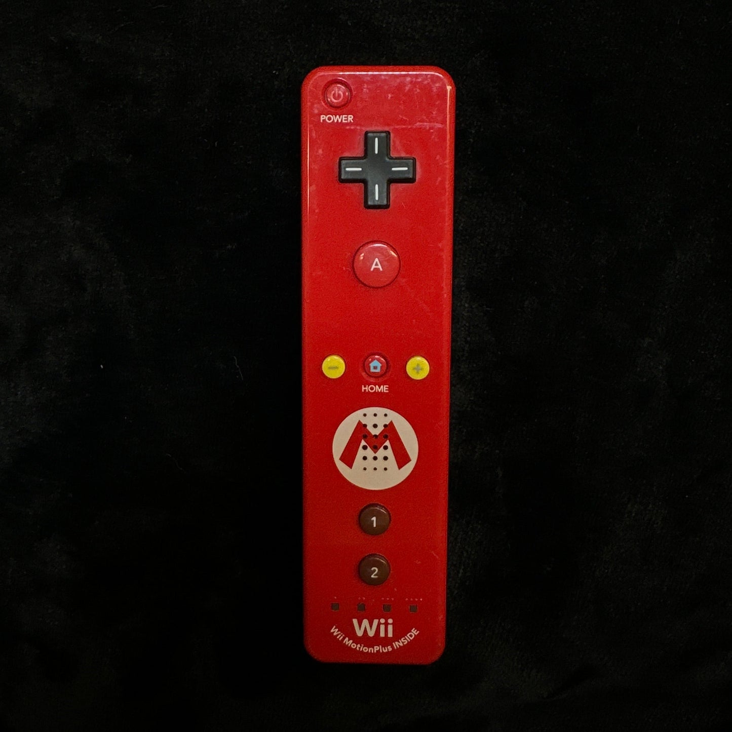 Mario Colorway Wii Remote with Motion Plus Inside front