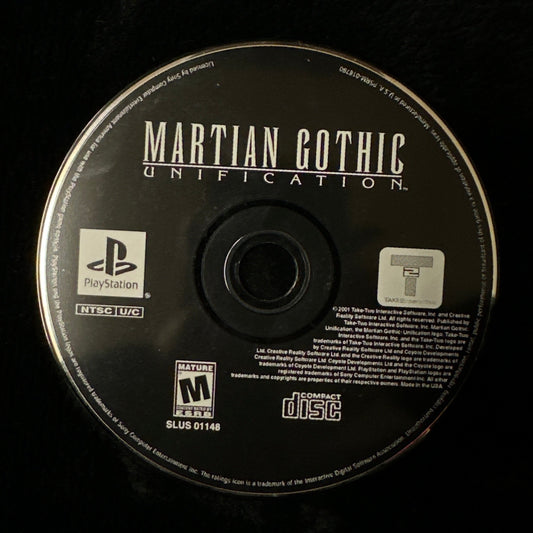 Martian Gothic Unification for PlayStation (loose disc)