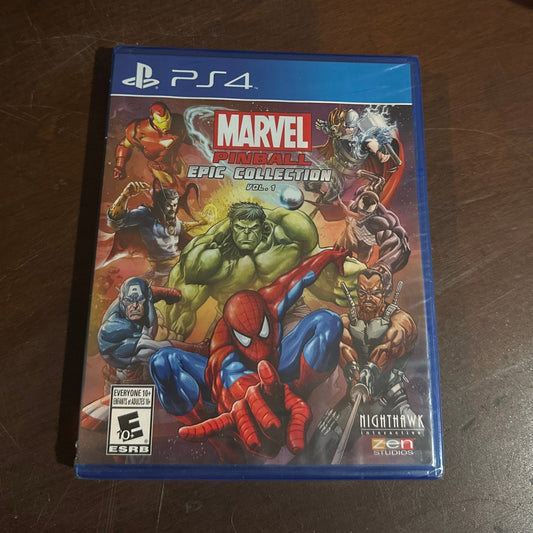 Marvel game case on wooden surface