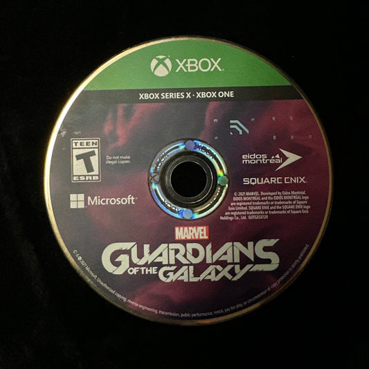 Marvel’s Guardians of the Galaxy for Xbox (loose disc)
