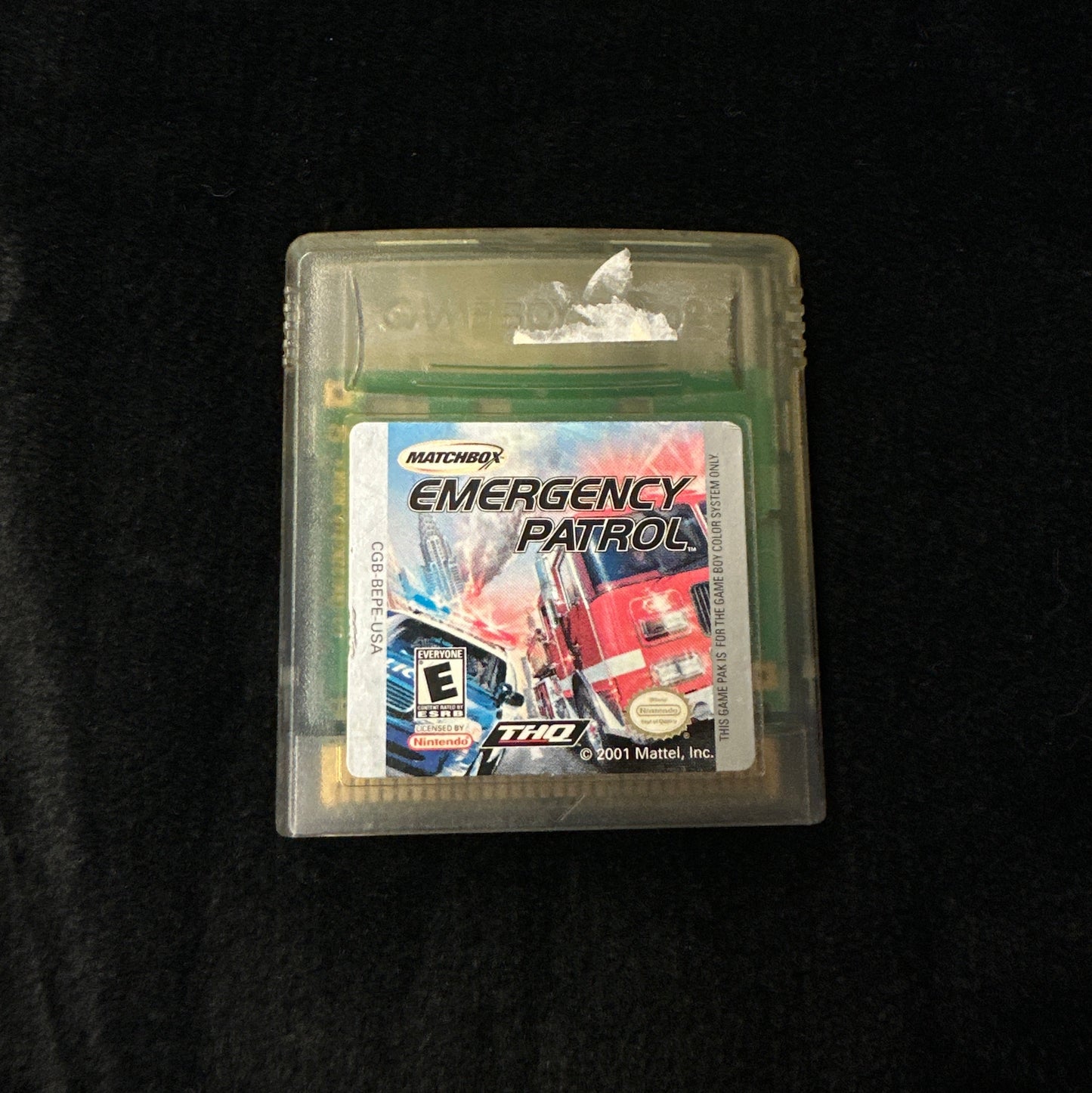 Matchbox Emergency Patrol for Game Boy Color