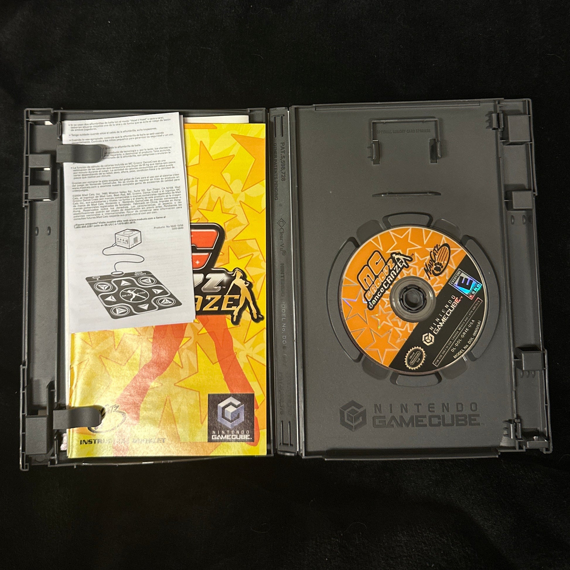 Game case and disc