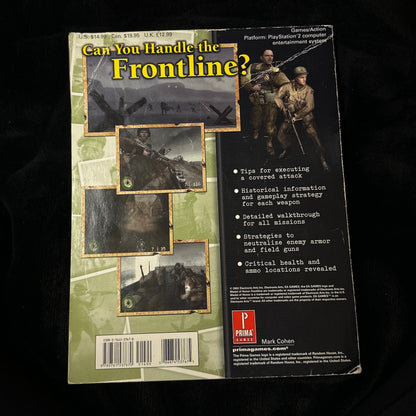 Medal of Honor Frontline Prima’s Official Strategy Guide Back
