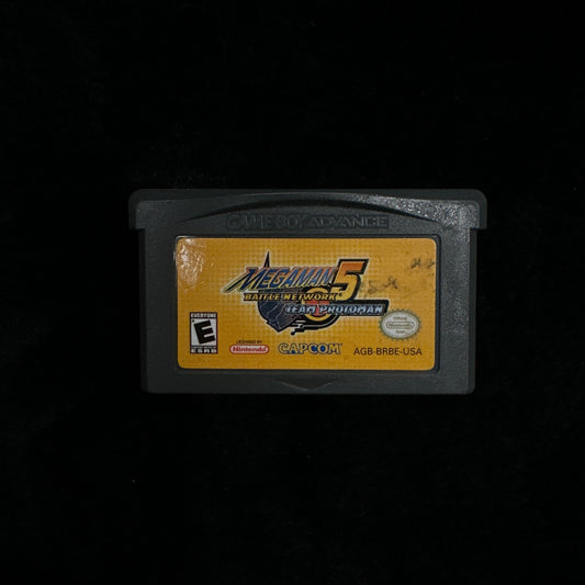 Mega Man 5 Battle Network Team Protoman for Game Boy Advance